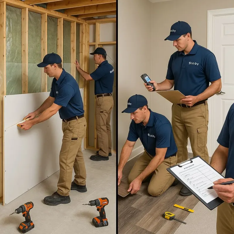 Repairs and Reconstruction process in Castle Rock, CO